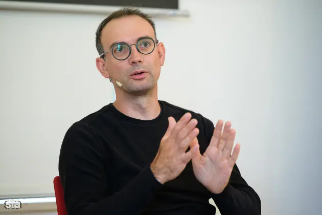 Ljubljana, Slovenski etnografski muzej. Festival hrane za možgane - okrogla miza o iskanju sožitja med kmetijstvom in zagotavljanjem biodiverzitete v času dveh kriz - podnebne in biodiverzitetne. Foto: Jure Makovec/STA